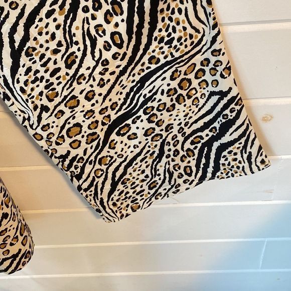 NWT ASOS Animal Print Wide Leg Jumpsuit - Picture 6 of 16